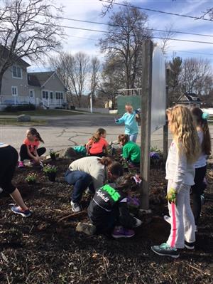 Kingston Girl Scout Troop 76165- 4th grade Juniors Community Service Project