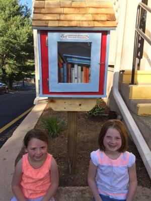 Reed Community Building - Kingston's Little Free Library; Arnold Family