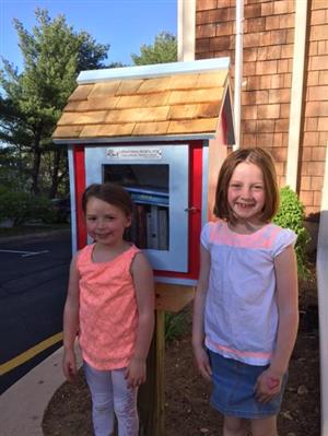 Reed Community Building - Kingston's Little Free Library; Arnold Family