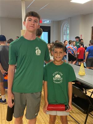 Twin Day Jr Counselor in Training!