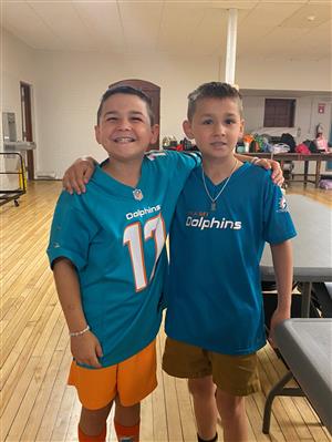 Twin Day Go Dolphins!