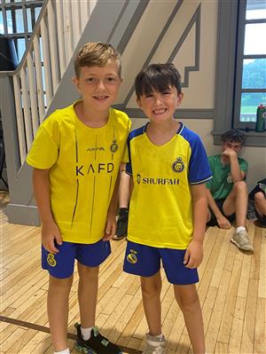 Twin Day- Hooray for the Blue and Yellow Pair!