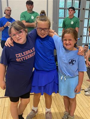 Twin Day- Blue best color ever!