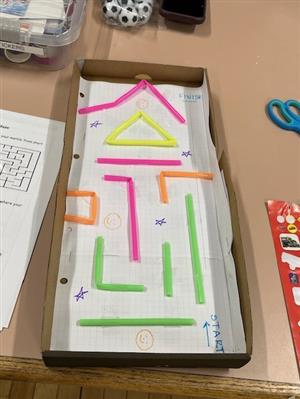 How to make a maze with marbles