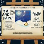 Tea & paint Night 