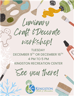 Luminary Craft and Decorate Worskhop