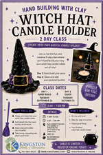 Witch Hat Candle Holder