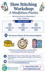 2026 Slow Stitching Flyer
