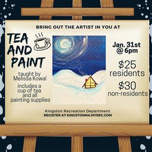 Tea & paint Night 