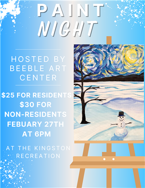 Starry Night Paint Night