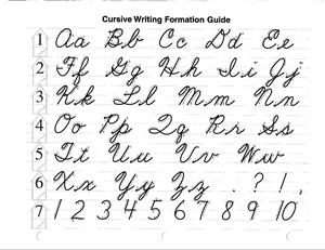 Cursive