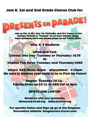 KES Chorus Presents on Parade