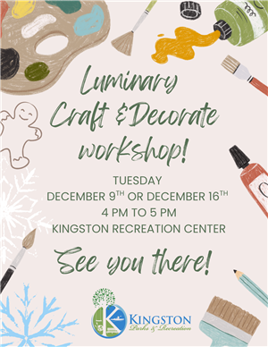 Luminary Craft and Decorate Worskhop