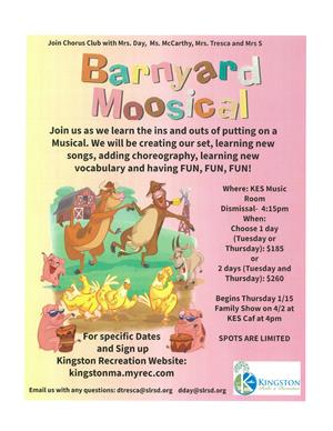 KES Chorus Barnyard Moosical
