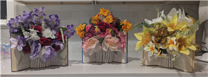 book and flowers