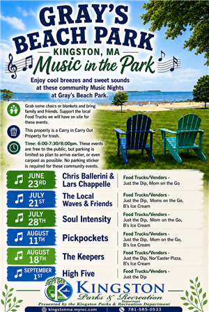 2026 Gray's Beach Music Nights