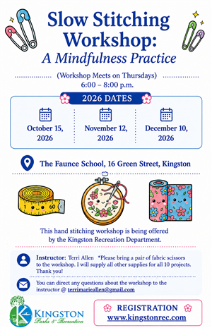 Slow Stitching Workshop