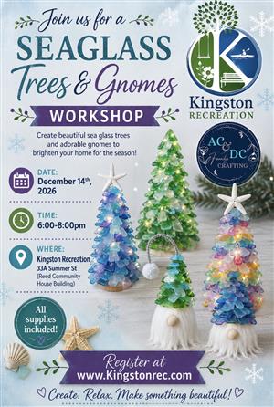 AC&DC Seaglass Trees and Gnomes