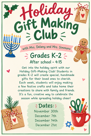 KES Holiday Gift Making Club