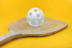 Pickleball Racket and Ball